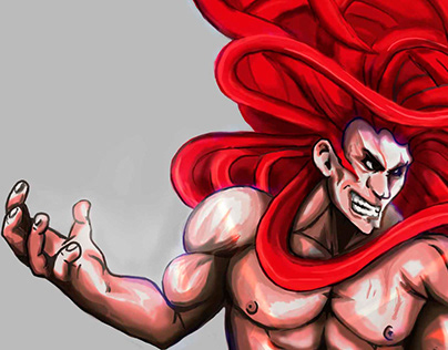Necalli-Street Fighter fan art