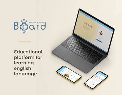 Ui & Ux design for language educational platform