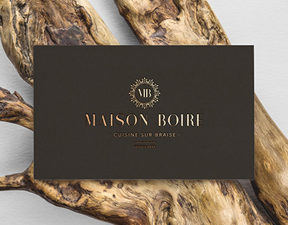 MAISON BOIRE Restaurant - branding