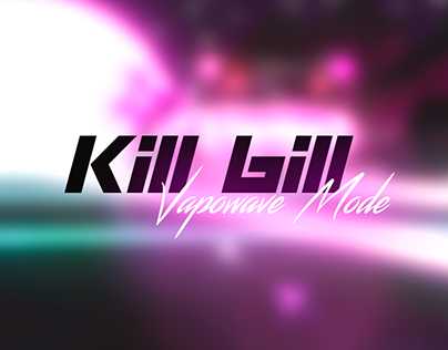 Kill Bill - Vaporwave mode | 3D MOTION GRAPHIC