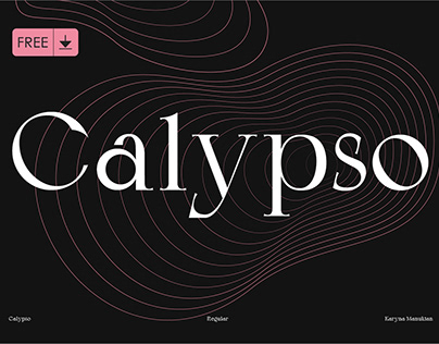 Calypso - Free Elegant Serif Font