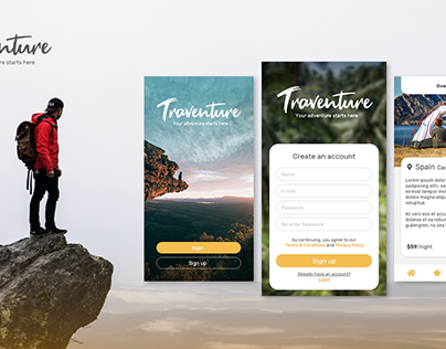 Traventure Travel app