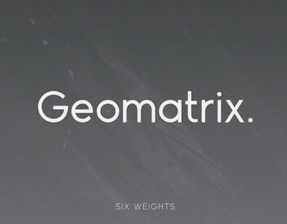 Geomatrix Sans Serif