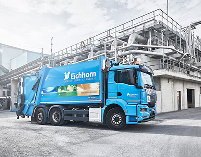 truck photography, Eichhorn Recycling