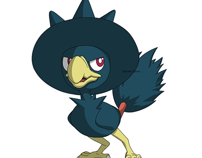 Murkrow looking sinister...