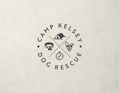 Camp Kelsey Dog Rescue-Logo and Brand Design