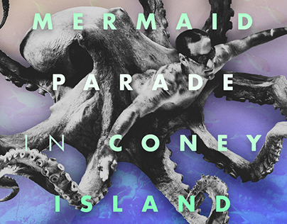 THE MERMAID PARADE IN CONEY ISLAND
