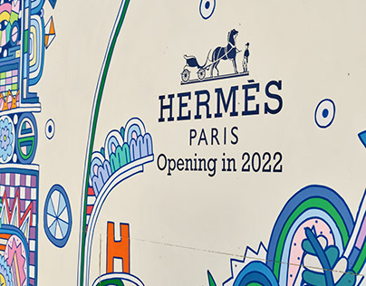 Hermes Mural - Austin, TX
