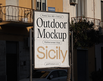 Outdoor Mockup Collection Sicily