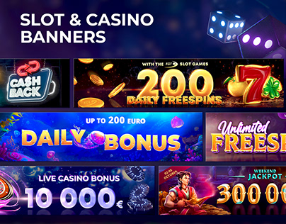 Slot & Casino Banners