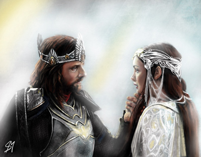 Aragorn & Arwen - Lord of the Rings