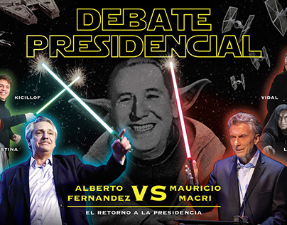 Flyer + Póster debate presidencial