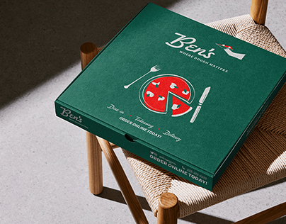 Ben's Pizzeria Branding & Packaging