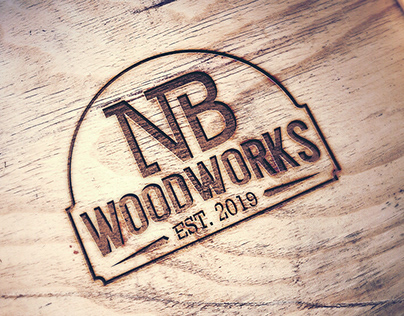 NB Woodworks Logo Design