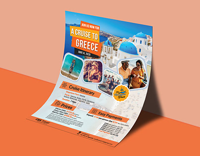 Travel Agency Sales Flyer.