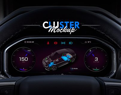 Automotive Cluster EVC Concept