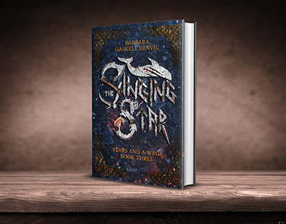 The Singing Star book cover design