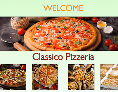 Classico Pizzeria Website