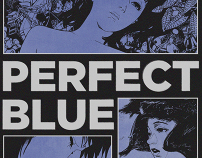MOVIE POSTER - PERFECT BLUE