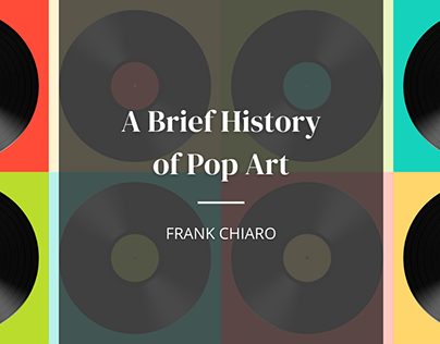 A Brief History of Pop Art