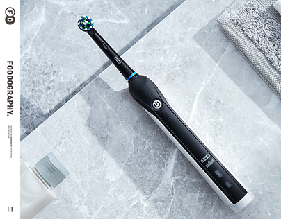 个人护理摄影 | Oral-B欧乐B电动牙刷Electric toothbrush ✖ foodography