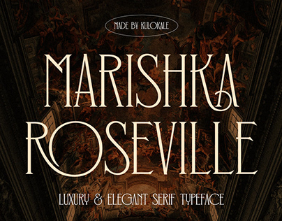 Marishka Roseville Vintage Display Serif Font