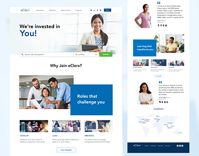 Project thumbnail - Careers Website Redesign