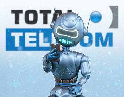 Mascote 3D - Total Telecom