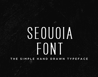 Sequoia Font - Hand Drawn Font