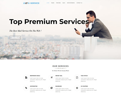 Marketplace - LT eService - Service WordPress theme