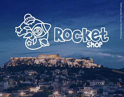 Rocket Shop Brand Identity