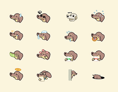 Project thumbnail - Coco the Sausage Dog Emoji