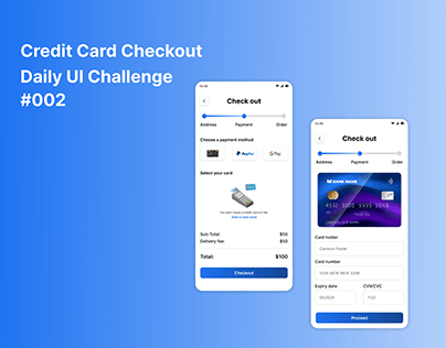 Credit Card Checkout | Challenge 002
