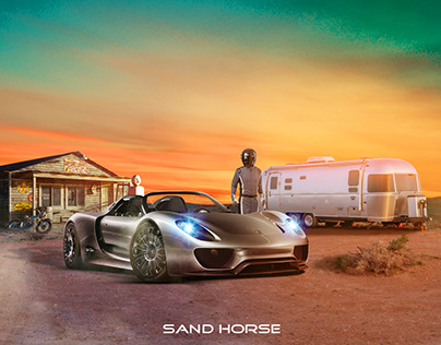 Sand Horse - Photoshop Manipulation