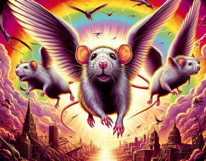 IT'S THE APOCALYPSE OF THE RATS be careful 🐀🤘