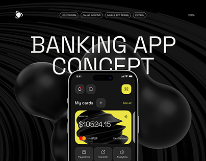Project thumbnail - Banking App Design Concept