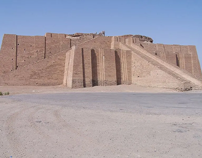 Reconstructed Ziggurat of Ur