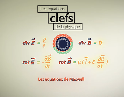 Les équations Clefs de la physique (Maxwell)