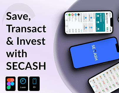 Secash mobile app design