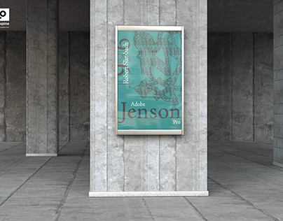 Adobe Jenson Pro Typographic Poster