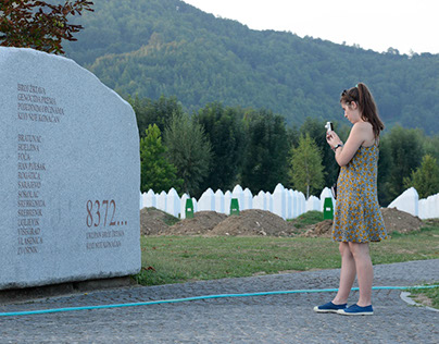In Srebrenica Genocide Memorial: the list of victims