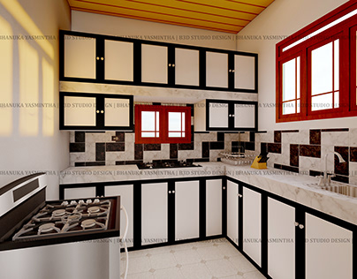 Kitchen Interior Designv 3D