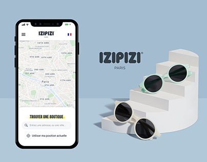 Izipizi - Store Locator Redesign