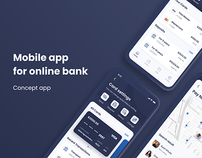 Mobile bank app