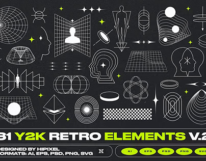 Y2K Retro Elements Free