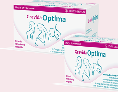 Packaging design for Pregnancy and prenatal vitamins