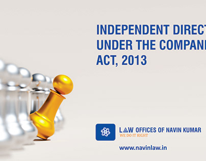 Independent Directors under the Companies Act, 2013