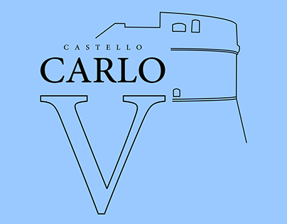 Progetto logo e depliant Castello Carlo V - Crotone