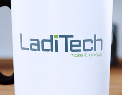 Brand design for Laditech IT company