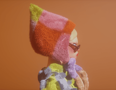 Gnome Girl (3d practice)
